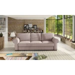 Kavč SORBET 2 . SORBET 2 je moderen in eleganten kavč. Pri raztegnitvi v spalni položaj si pomagate s posebnim mehanizmom. Vzmetenje je valovitega tipa. Ima