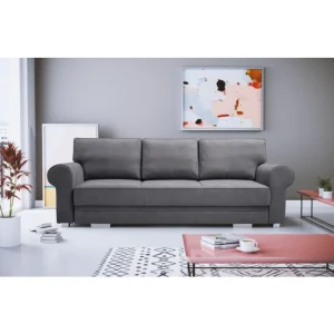 Kavč SORBET . SORBET je moderen in eleganten kavč iz kakovostne tkanine. Pri raztegnitvi v spalni položaj si pomagate s posebnim mehanizmom. Vzmetenje je