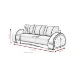 Kavč TALIA - slika 8