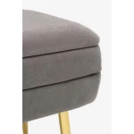 Klop PAVLINA siva . Klop PAVLINA je eleganten kos pohištva, ki popestri vaš prostor. Njen poseben dizajn vas bo navdušil, saj prinese vašemu prostoru