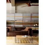 Klub miza TRELLIS pravokotna 110x65 . Klubska miza TRELLIS je posebna, elegantna in inovativna mizica, ki popestri vsak prostor. Dobavljiva je v črno-rjavi