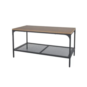 Klubska miza AFRA L . Klubska miza AFRA, je eleganten kos pohištva. Zgornji del je narejen iz laminirane plošče. Ogrodje je narejeno iz kovine. S svojo