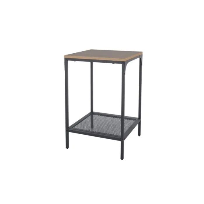 Klubska miza AFRA . Klubska miza AFRA, je eleganten kos pohištva. Zgornji del je narejen iz laminirane plošče. Ogrodje je narejeno iz kovine. S svojo obliko