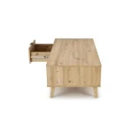 Klubska miza BORAJA . Komoda BORAJA, je eleganten kos pohištva, ki popestri vaš prostor s svojo eleganco. Narejena je iz kakovostnega MDF-ja in iverne