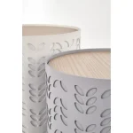 Klubska miza BRIGITA . Set 2 klubskih mizic BRIGITA, je narejen iz MDF. Klubska mizica Brigita je kvalitetna ter stabilna in primerna za vsako dnevno sobo ali