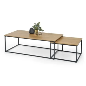 Klubska miza CEA . Moderna klubska mizica CEA, narejena iz kovine in laminirane mizne plošče. Klubska mizica Cea je kvalitetna ter stabilna in primerna za