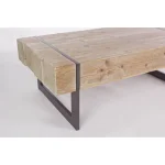 Klubska miza GARRETT 120X60 . Klubska miza GARRETT je sestavljena iz kovinskih nog, mizna plošča je v videzu lesa. Dimenzije: širina: 120cm globina: 60cm