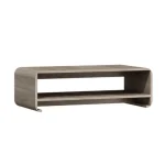 Klubska miza INK . Klubska miza INK s stilom skandinavskega sloga se poda v vsak prostor. Narejena je iz laminirane plošče debeline 22 mm in ABS robovi.