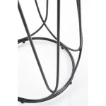 Klubska miza JEMI . Klubska mizica JEMI vas bo navdušila. Narejena je iz kovine in laminirane mizne plošče. Mizna plošča je v barvi oreh s kombinacijo