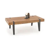 Klubska miza JUŠ . Moderna klubska mizica JUŠ, narejena iz kovine in laminirane mizne plošče. Klubska mizica Juš je kvalitetna ter stabilna in primerna za