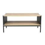 Klubska miza KARLAS . Moderna klubska mizica KARLAS, je zelo kvalitetna in stabilna. Mizna plošča je narejena iz MDF-ja. Podnožje mizne plošče je narejeno