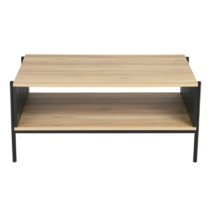 Klubska miza KARLAS . Moderna klubska mizica KARLAS, je zelo kvalitetna in stabilna. Mizna plošča je narejena iz MDF-ja. Podnožje mizne plošče je narejeno