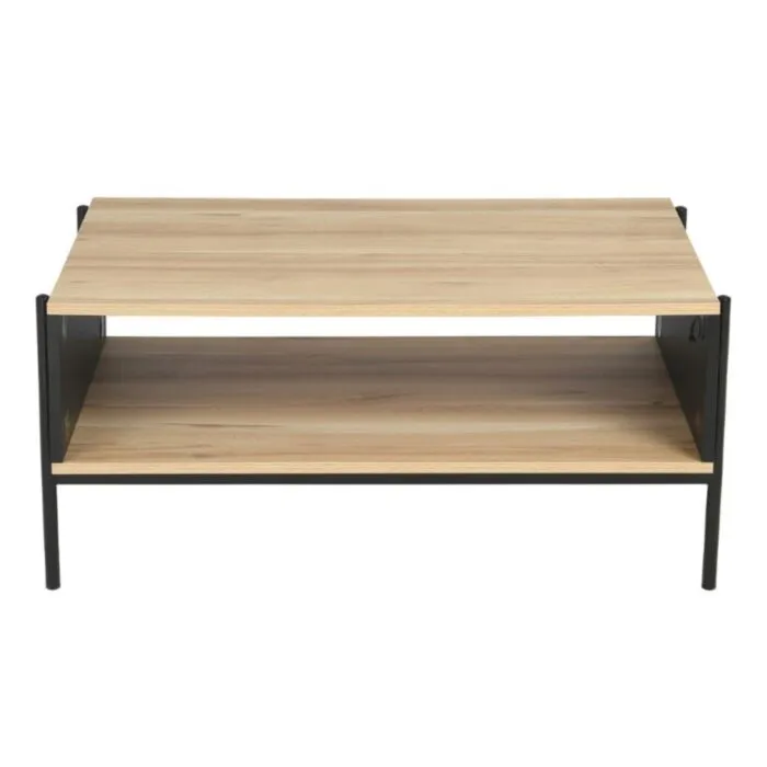 Klubska miza KARLAS . Moderna klubska mizica KARLAS, je zelo kvalitetna in stabilna. Mizna plošča je narejena iz MDF-ja. Podnožje mizne plošče je narejeno