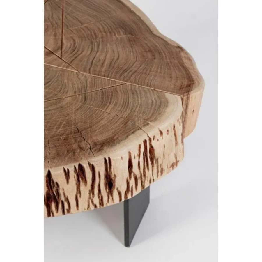 Klubska miza KEVAL NATURAL 70X65 . Klubska miza KEVAL NATURAL 70X65 je narejena iz lesa ter jeklenih nog. Dimenzije: širina: 70cm globina: 65cm višina: