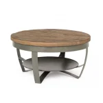 Klubska miza NARVIK D65 . Klubska miza NARVIK D65 je eleganten kos pohištva, ki se poda v vsak prostor. Spodnji del mizice je narejen iz kovine, kar