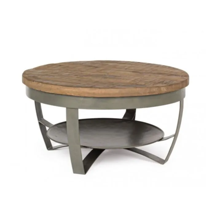 Klubska miza NARVIK D65 . Klubska miza NARVIK D65 je eleganten kos pohištva, ki se poda v vsak prostor. Spodnji del mizice je narejen iz kovine, kar