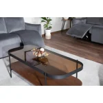 Klubska miza PRIMANA . Klubska miza PRIMANA, je eleganten kos pohištva, ki popestri vaš prostor. S svojo obliko in barvo, da prostoru poseben čar. Vrh je