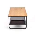 Klubska miza RAF . Moderna klubska mizica RAF, narejena iz kovine in laminirane mizne plošče. Klubska mizica Raf je kvalitetna ter stabilna in primerna za