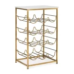 Klubska miza za steklenice 12P MARMOL,je eleganten kos pohištva, ki popestri vaš prostor. Njen poseben dizajn vas bo navdušil, saj prinese vašemu prostoru