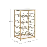 Klubska miza za steklenice 12P MARMOL,je eleganten kos pohištva, ki popestri vaš prostor. Njen poseben dizajn vas bo navdušil, saj prinese vašemu prostoru