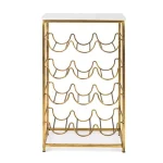 Klubska miza za steklenice 12P MARMOL,je eleganten kos pohištva, ki popestri vaš prostor. Njen poseben dizajn vas bo navdušil, saj prinese vašemu prostoru