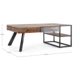 Klubska mizica 2C MANCHESTER 118x70 - slika 8