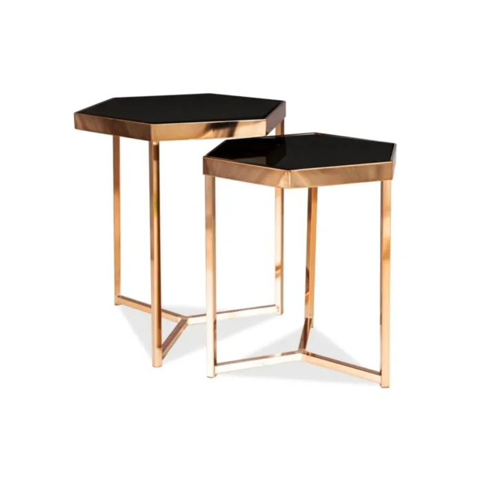 Klubska mizica APOLON 1 . APOLON 1 je moderna in vpadljiva klubska mizica. Barva šampanjca dodaja vašemu prostoru vtis prefinjenosti. Ogrodje ima zanimivo