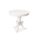 Klubska mizica ASPEN . Klasična klubska mizica ASPEN, bo popestrila vaš dom. Mizna plošča je napravljena iz furnirja / MDF. Podnožje mizne plošče je