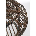 Klubska mizica DORADAL rjava . Klubska mizica DORADAL rjava ima strukturo iz ratana. Priporočljivo je da se ne izpostavlja slabemu vremenu ali pa direkt