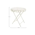 Klubska mizica EMILY TO je idealen kos pohištva za vsak prostor. Odlično se poda na teraso, balkon, gostinski ambient, hotel ter vse ostale prostore, kjer si