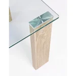 Klubska mizica NEW ARLEY 120x60 natur . Klubska mizica NEW ARLEY 120x60 natur je narejena iz MDF-ja. Nogice so narejene iz MDF-ja z učinkom lesa. Nogice