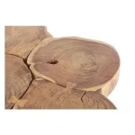 Klubska mizica ORBITAL LOG 90X60 . Klubska mizica ORBITAL LOG 90X60 ima vrh iz lesa in jeklene noge. Ker je les ročno obdelan bo prišlo do razlikovanje med