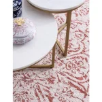 Klubska mizica PHOENIX D57.5 bela . Klubska mizica PHOENIX D57.5 bela je edinstven kos pohištva za vsak prostor. Okvir mizice je narejen iz kovine, v zlati