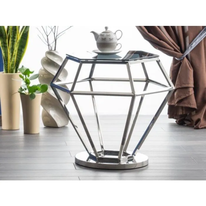 Klubska mizica ROL . Klubska mizica ROL je eleganten kos pohištva, ki popestri vaš prostor s svojo eleganco. Narejena je iz kakovostnega kaljenega stekla in