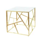 Moderna klubska mizica SCADA. Je zelo kvalitetna in stabilna. Mizna plošča je napravljena iz kaljenega stekla. Podnožje mizne plošče je napravljeno iz