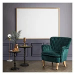 Klubska mizica TAHIR 41A D50 . Klubska mizica TAHIR 41A D50 je narejena iz aluminija in ima vrh z ploščenim in starinskim zaključkom. Material: - Aluminij