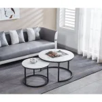 Klubska mizica TOYA bela / marmor . Klubska mizica TOYA bela / marmor je primerna za vsak dnevni prostor. Posebna je zaradi svoje oblike nogic ter možnosti