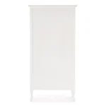 KNJIŽNA OMARA 2C JUSTINE . Knjižna omara JUSTINE 2DR, je eleganten kos pohištva, ki popestri vsak prostor. Okvir je narejen iz lesa pavlovine in furnirja.