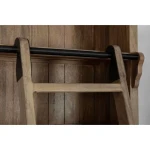 Knjižna omara DOMITILLE . Knjižna omara DOMITILLE, je eleganten kos pohištva, ki popestri vaš prostor. Njen poseben dizajn vas bo navdušil, saj prinese