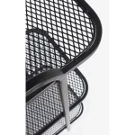 Knjižna omara ELYOT 3P . Knjižna omara ELYOT 3P ima jekleno ogrodje in ratan kombinacijo. Samo za interno uporabo. Material: - Jeklo - Ratan Barva: - Črna