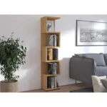 Knjižna polica LOLI . Knjižna polica LOLI je dostopna v treh barvah. Narejena je iz kvalitetne laminirane plošče 28 mm debeline. Ima ABS robove. Je