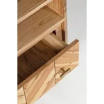 Knjižni poličnik 1C RAIDA . Knjižni poličnik 1C RAIDA je narejen iz lesa in kovinskih nog. Okvir je iz akacijevega lesa. Material: - Les - Kovina