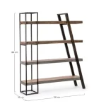 Knjižni poličnik MANCHESTER - slika 7