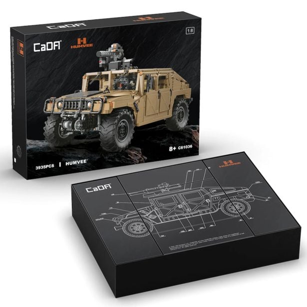 KOCKE CADA BRICKS HUMVEE KOCKE CADA BRICKS HUMVEE