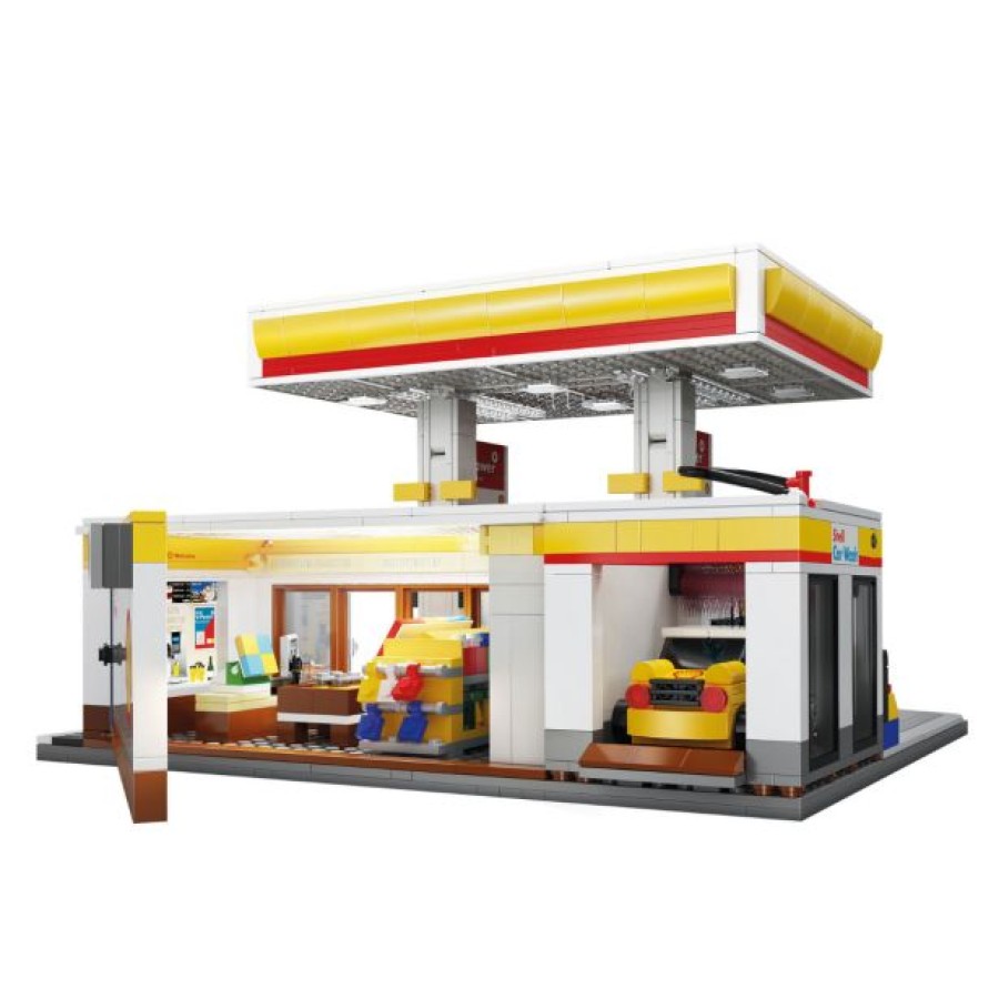 KOCKE CADA BRICKS SHELL BENCINSKA ČRPALKA - slika 5