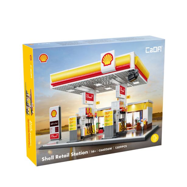 KOCKE CADA BRICKS SHELL BENCINSKA ČRPALKA KOCKE CADA BRICKS SHELL BENCINSKA ČRPALKA