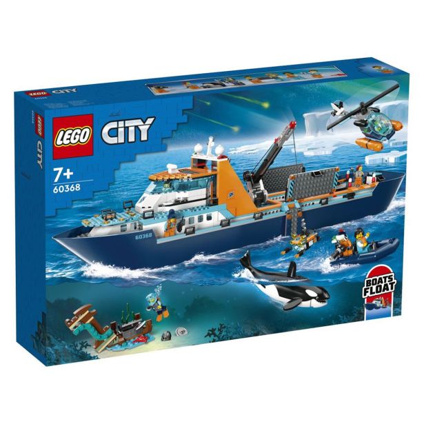 KOCKE LEGO CITY ARKTIČNA RAZISK. LADJA 60368 KOCKE LEGO CITY ARKTIČNA RAZISK. LADJA 60368