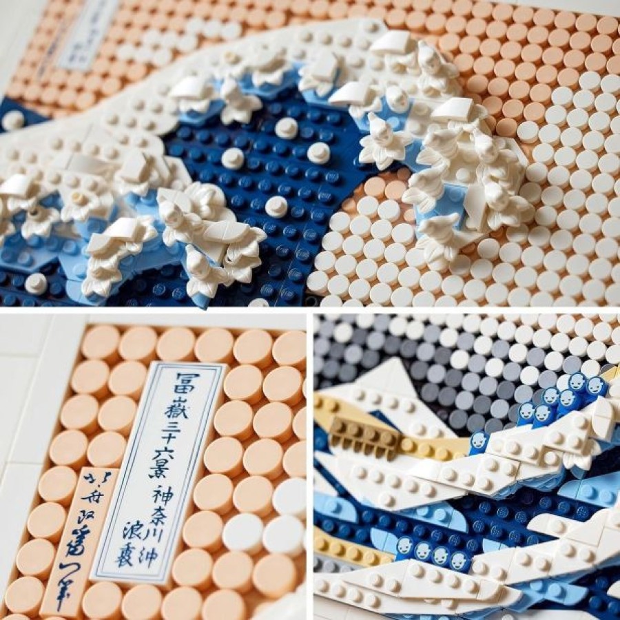 KOCKE LEGO HOKUSAI ' VELIKI VAL - slika 4