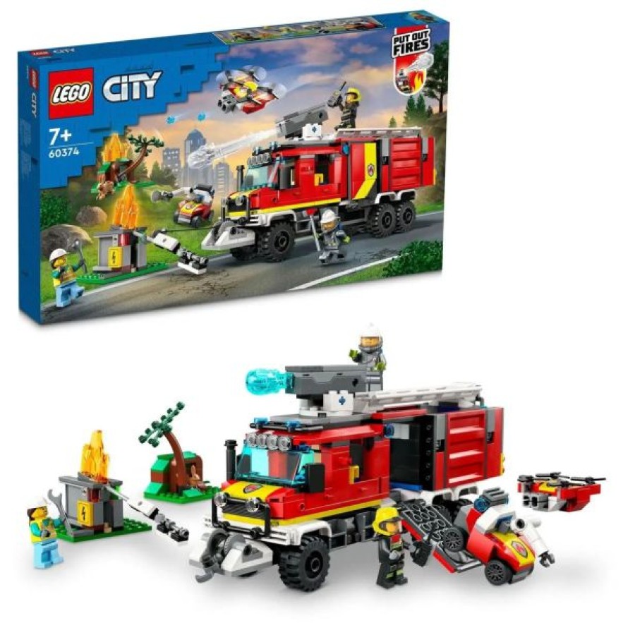 KOCKE LEGO TOVORNJAK GASILSKEGA POVELJSTVA - slika 2