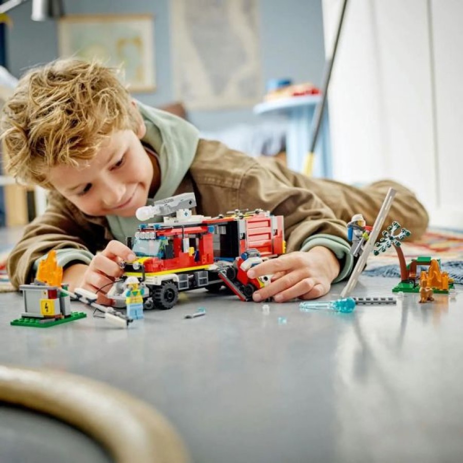 KOCKE LEGO TOVORNJAK GASILSKEGA POVELJSTVA - slika 4